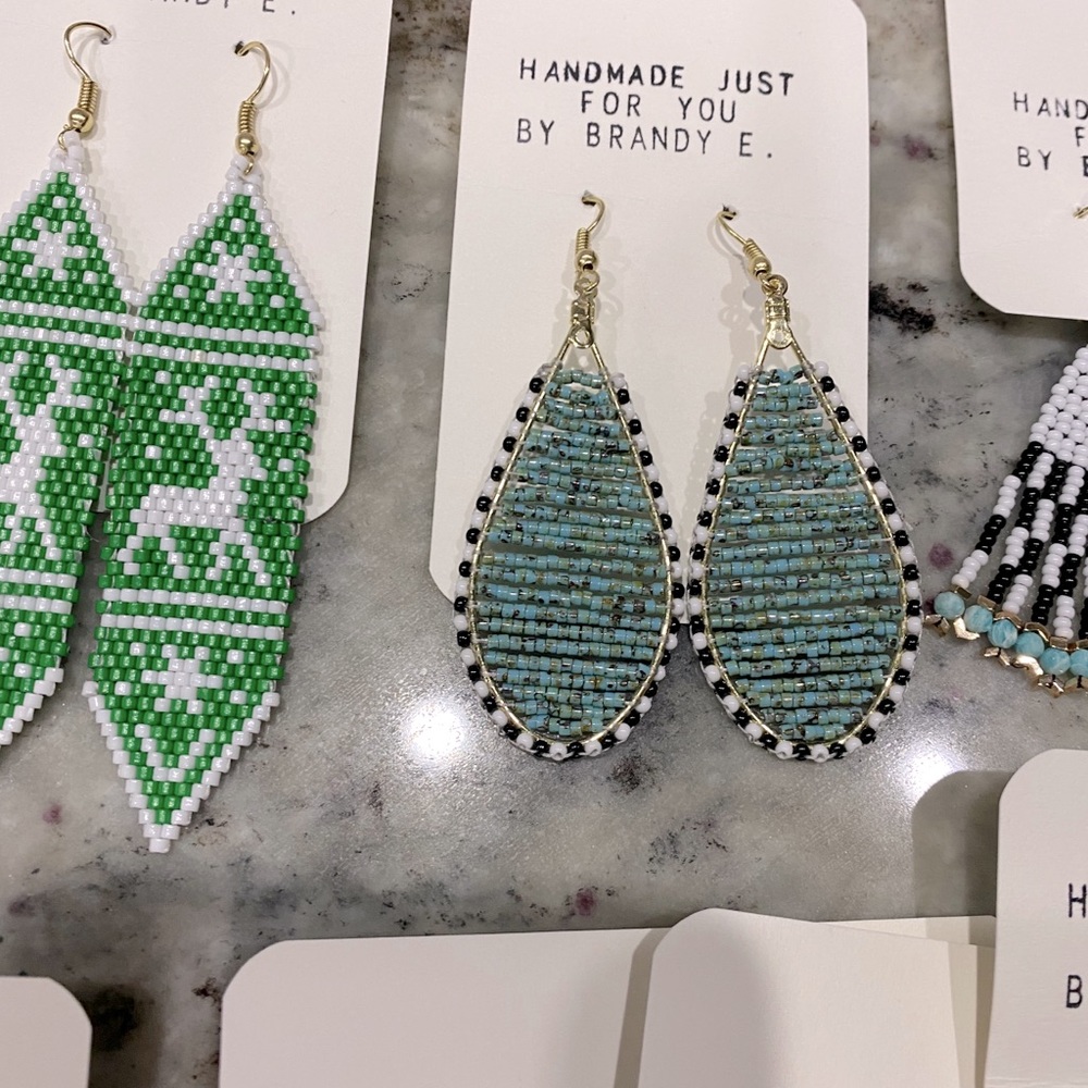 Beaded earrings